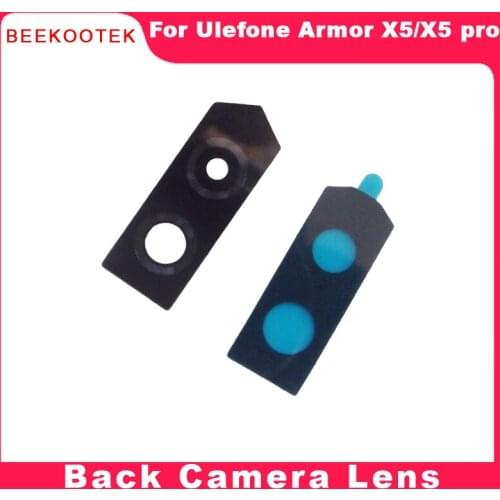 BEEKOOTEK New Original Ulefone Armor X5/X5 Pro Back Rear Camera Lens Glass Cover For Ulefone X5 Mobile Phone