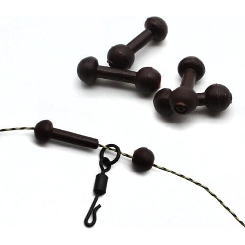 20PCS Carp Fishing Accessories Chod Beads Quick Change Beads for Heli Helicopter Rigs Carp Hair Rig Fishing Carp Terminal Tackle