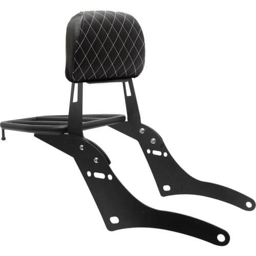 Motorcycle Black Rear Passenger Sissy bar Backrest Luggage Rack For Honda Rebel CMX 500 CMX 300 2017-2020 2019 2018