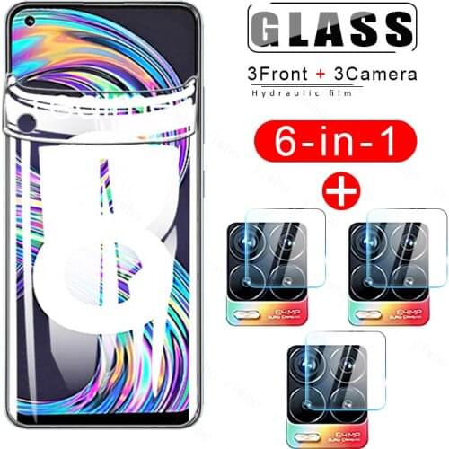 Hydrogel Film for Realme Realmi 8 Screen Protector for Realme 3 3i 5 5i 6i 7i Pro 5g C 20 17 15 12 11 3 Camera Lens Glass Film
