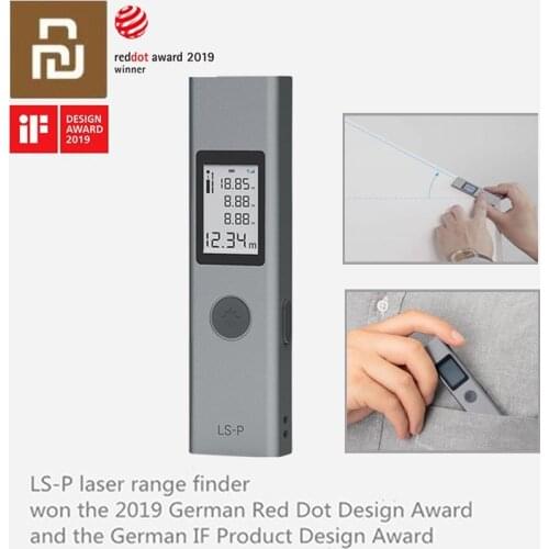 Hot DUKA Laser Range finder 25/40m LS-P/LS-1 Portable USB Charger High Precision Measurement Laser Range Finder With Packing Bag