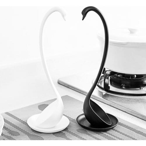 Fashionable Swan Ladle Unique Swan Shaped PP Ladle Special Swan Spoon Useful Kitchen Cooking Tool High Temperature Resistant