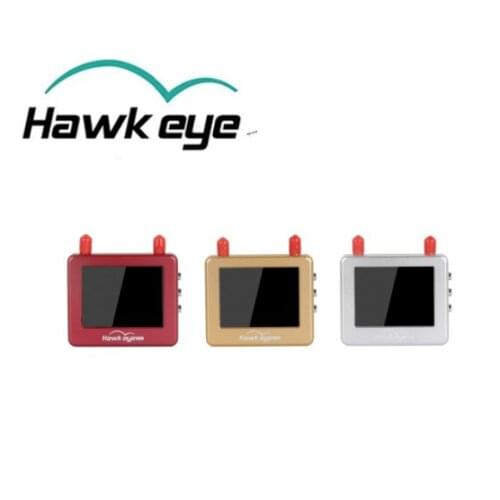 Hawkeye Master 2 FPV Monitor & Receivers Aluminum Alloy for DJI Googles Analog Input for Remote Airplane
