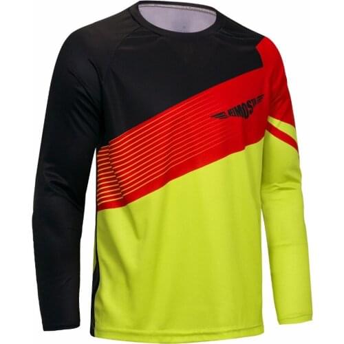 Men Motocross MX jersey Mountain Bike DH Clothes Bicycle Cycling MTB BMX Jersey Motorcycle Cross Country shirts