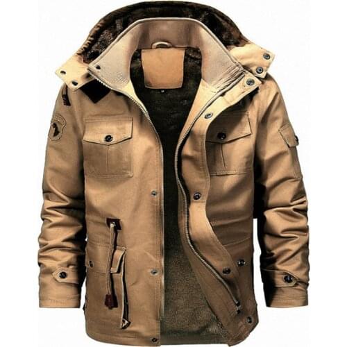 Novel Autumn Winter Cotton Jacket Men Fleece Windproof Coat Hooded Casual parkas Men Jaqueta Masculino Inverno