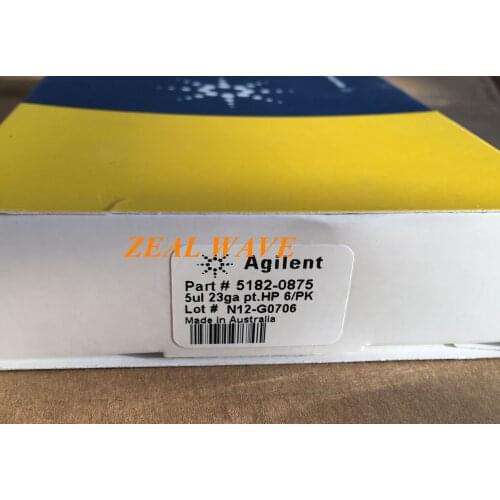 For Original Imported Agilent Automatic Injection Needle 5182-0875 5ul Automatic Injection Needle 6 Pack