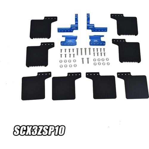 Axial AXI03007 SCX10 III Jeep Wrangler mudguard simulation model accessories