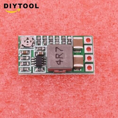 1/2/5XMini Buck Konverter DC-DC 4V 12-24V To 5V 3A Adjustable Step Down Power