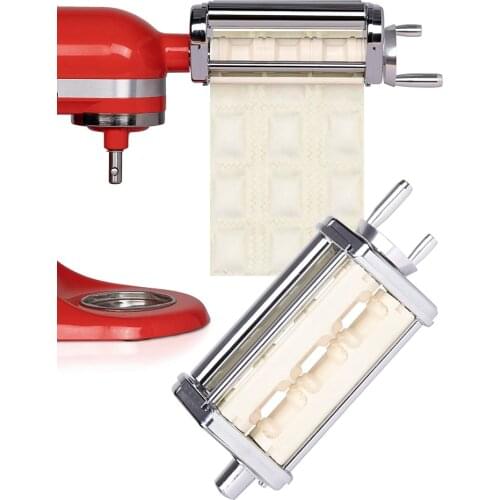 Pasta Tool Household Mixers Attachment for Kitchenaid Blender Roller Processing tool Noodle machine drill kitchen Accessories