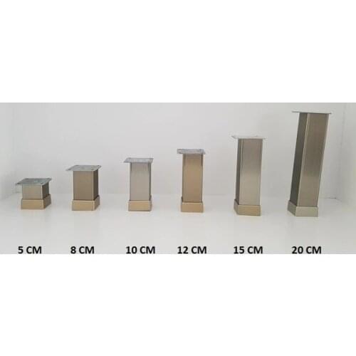 Furniture Adjustable Cabinet Legs Aluminum Furniture Legs Cabinet Table Sofa Bed Feet Furniture Legs Feet