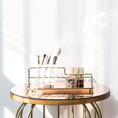 Bathroom Cosmetics Rack Household Cosmetics Skin Care Product Storage Rack Lipstick Storage Tray Home Decoration Ornaments