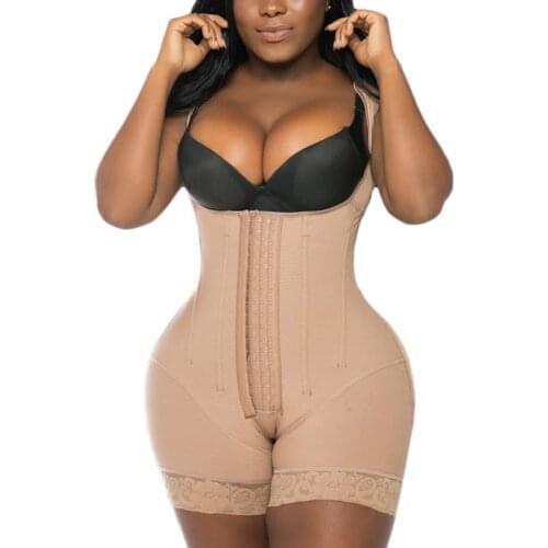 Корсет High Compression Garment Waist Trainer For Women Skims Double Slimming Fajas Colombianas Bust Bodysuit пояс для похудения