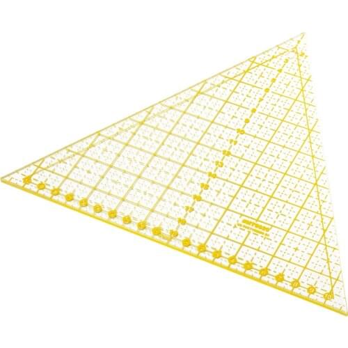 1pcs Patchwork Ruler Acrylic Material Multifunction Quilting Ruler Shaped Like A Trapezoid Sewing Tool 2style MT6020 MT6021