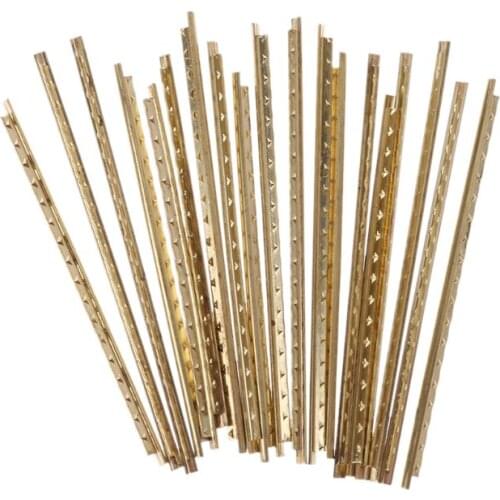 19Pcs/Set Classic Guitar Fret Wire Metal Brass Cupronickel 2mm