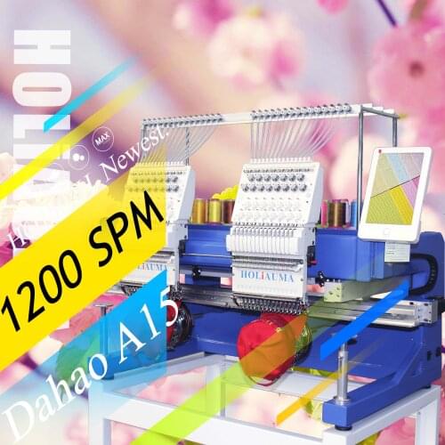3 Years Quality Warranty!!!2 Head Similar To Happy Computerized Embroidery Machine Price from China Factory for Kenya
