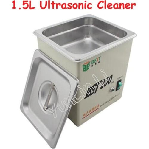 Jewelry Cleaning Machine 110V/220V Household Ultrasonic Cleaner 1.5L Watches Washer BST200
