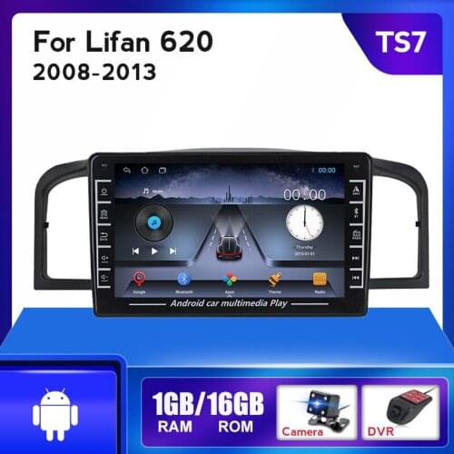 Car IPS Touch Screen Android Quad Core Car Radio Multimedia Video Player For Lifan 620/Solano 2008-2013 Mirror link 2DIN GPS DVR