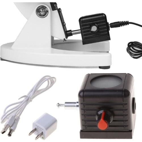 USB White LED Light Lighting Bottom Biological Microscope Lamp Source Adjustable