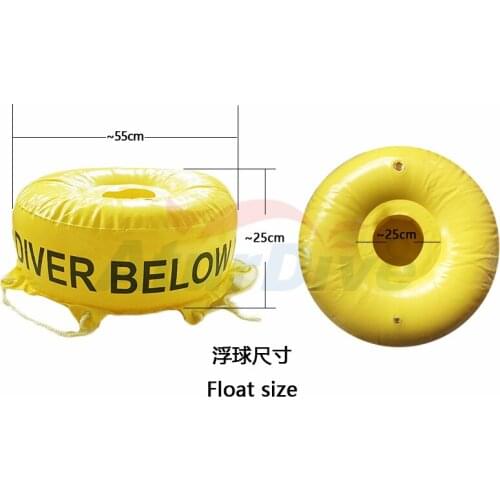 Diving buoy free diving signal free diving ball