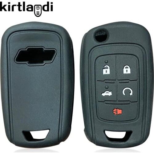 Car Key Case Key Cover Holder For Chevrolet spark Ng Orlando Prism trax Cruze Cobalt Aveo T300 flip folding keychain shell fob