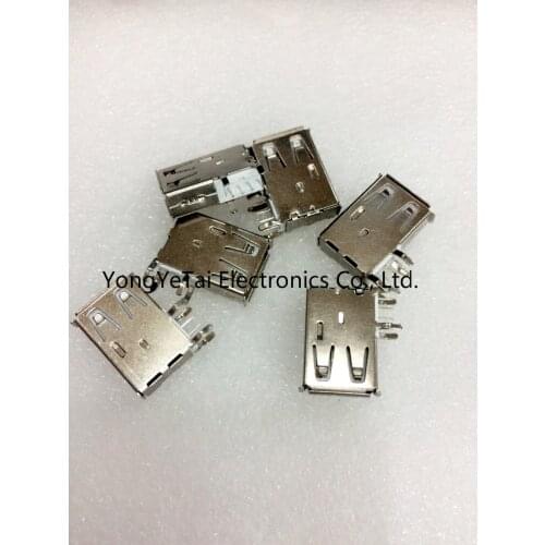 A Long-side plug USB A female side plug Data Interface USB slender female USB socket free shipping
