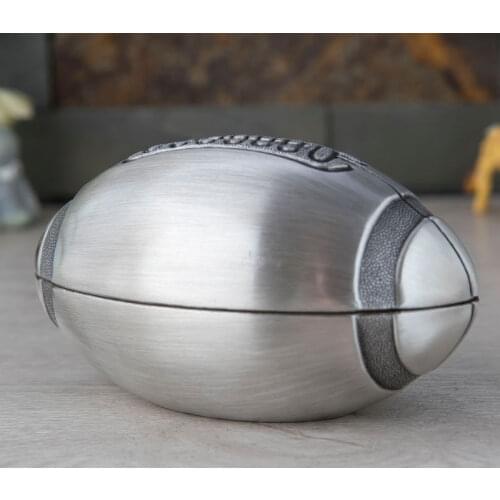 Creative football metal Piggy Bank metal spaarpot coin bank coin dispenser for children candy dispenser CXG065