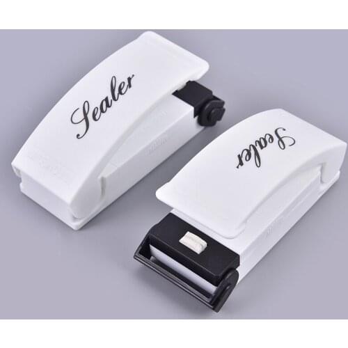 Mini Sealing Machine Portable Heat Sealer Hand Press Food Sealer Plastic