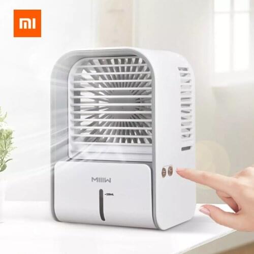 Xiaomi MIIIW Desktop Air Conditioner Fan Portable Air Cooling Fan Humidifier Purifier Personal Space Air Cooler Fan For Office