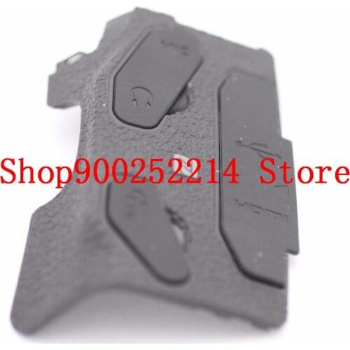 New original left side USB HDMI I/F Interface Rubber cover repair parts For Canon FOR EOS 80d SLR (with Adhesive )