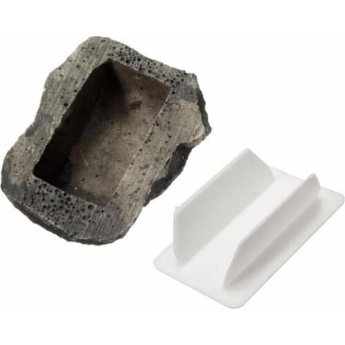 New Stone Diversion Safe Hide-a-Spare-Key Fake Rock Looks Feels like Real Stone Safe for Outdoor Garden Yard Geocaching #YW