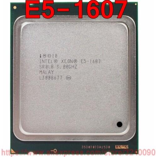 Intel Xeon CPU E5-1607 SR0L8 3.00GHz 4-Core 10M LGA2011 E5 1607 processor free shipping speedy ship out