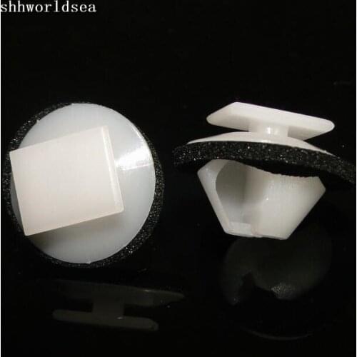 Shhworldsea auto plastic fastener Decoration board button for land rover 100PCS