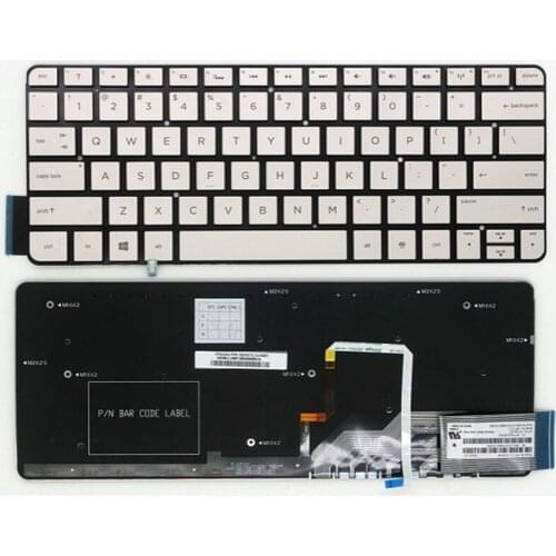 Laptop English Keyboard Replacement For hp Spectre 13-H200 X2 HP SPECTRE X2
