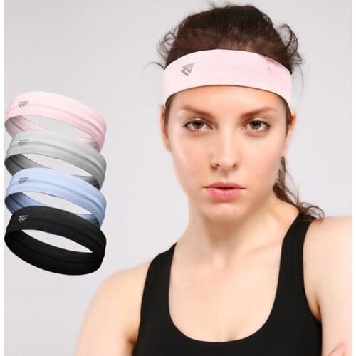 Sports Running Headband Yoga Non-slip Silicone Tape Men And Women Absorbs Sweat Bundle Hair Band Sweating Belt