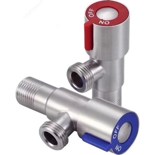 LASO angle valve toilet copper valve kitchen sink tap triangle valve hot and cold angle valve toilet valve water heater