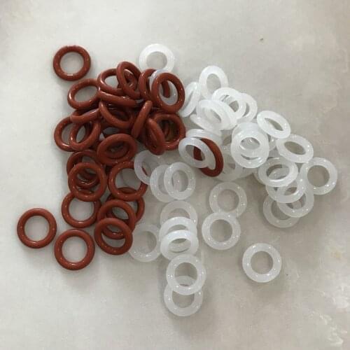 100 PCS silicone rubber o ring seal gasket silicone o-ring red orings CS2.8mm x OD 14 16 18 20 22 24 28 32mm