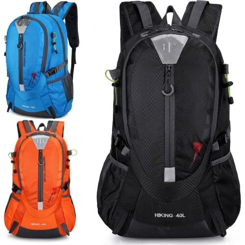 40L Climbing Waterproof Backpack Men Travel Designer Bag Pack Hiking Back Pack Unisex Outdoor Camping Backpacks Nylon Sport Bags