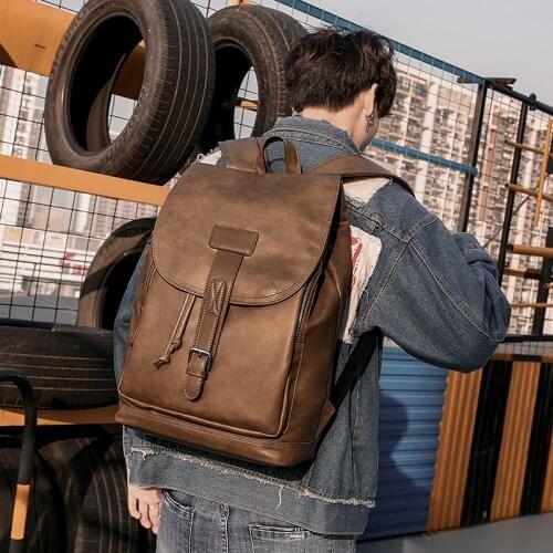 YILIAN Mens Brown Bags