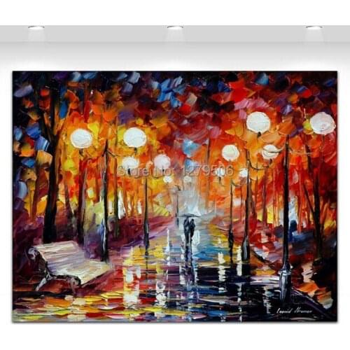 100% Handpainted Modern Art Wall Picture Pure Home Decor Abstraction Hang Picture Knife Oil Paintings