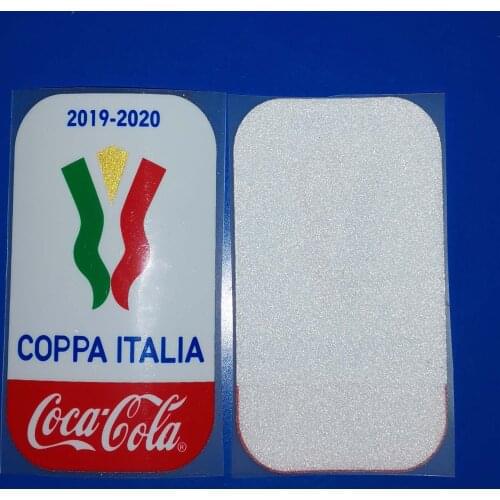 19-20 Italy Super Cup 2019 2020 coppa italia Badges football Print patch,Soccer Hot stamping Patch Badges