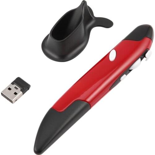 2.4GHz USB Wireless Mouse Optical Pen Mouse Adjustable 500 / 1000DPI for Laptops Desktops Computer Drop Shipping