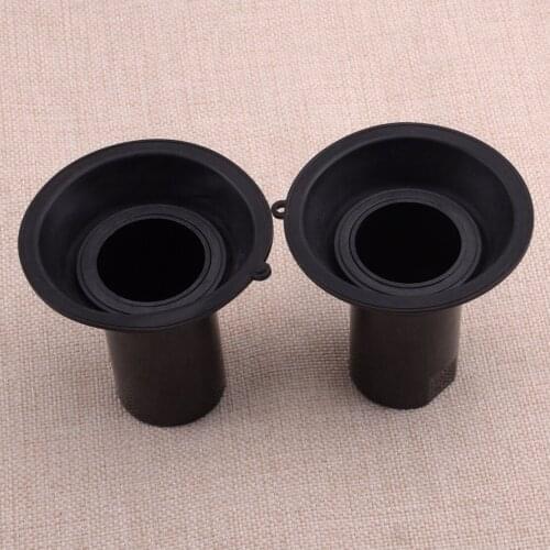 2Pcs Carburetor Plunger Diaphragm Membrane Vacuum Piston VT1100C3 Fit for Honda Shadow Sabre Aero 2000 2001 2002 VT1100C2S