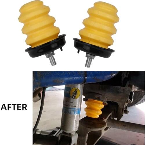 2 Pieces Rear Axle Bumper 15712438 for Chevy Silverado 1500 1999-2007 ,Easy Install