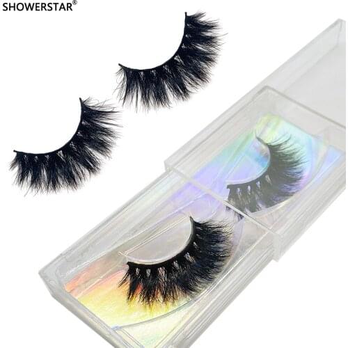 5D False Eyelashes Make Up Chinese Mink Hair Natural Fluffy Extension Cross Thick High-quality Eye Lashes Perfect E14 D22