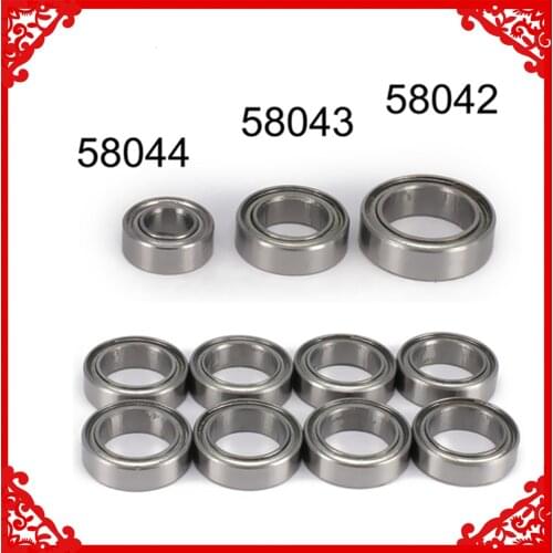 8pcs Bearing 12*8*3.5mm 10*6*3mm For Rc Hobby Model Car 1/18 Himoto E18XBL Electric Truck Buggy On-Road MAVERICK ION XB ION M
