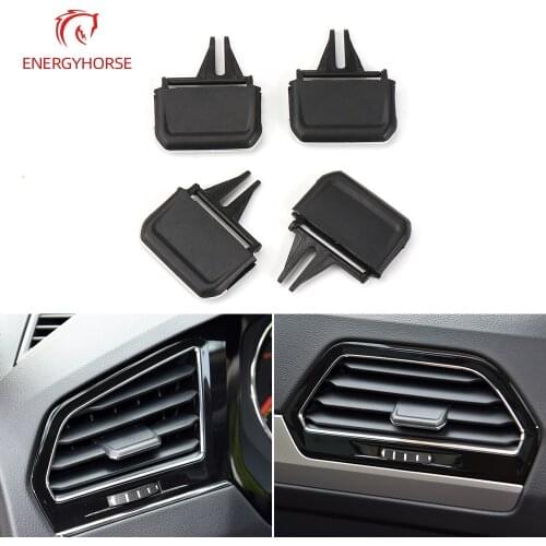 Car Front Air Conditioning AC Vent Grille Clip Slider For Volkswagen Tiguan 2017-2021