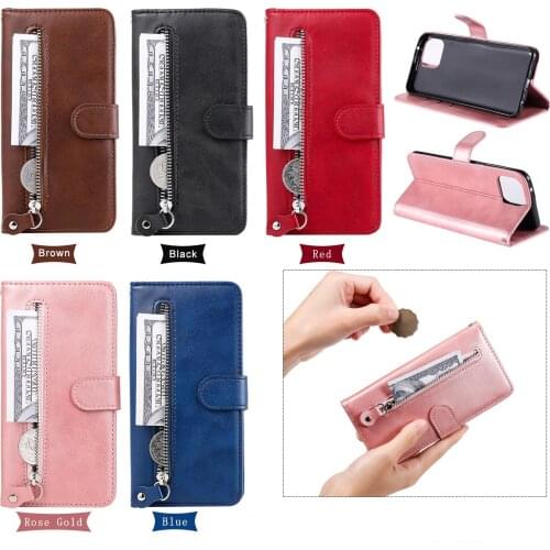 Leather Flip Case For OPPO F17 F19 Pro Plus A93 Find X3 Pro Neo Lite Reno 5 5K 5F 5Z Pro Plus Case OPPO A94 Realme 7i Card Case