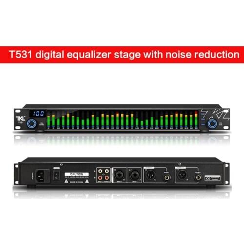 31 Bands Equaliser Digital Equalizador De Audio Equalizers Profesional Sound System Stage & Karaoke Equipment with Squelch