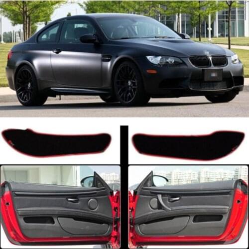 Brand New 1 Set Inside Door Anti Scratch Protection Cover Protective Pad For BMW M3 2009-2013