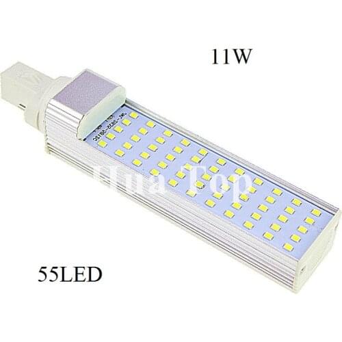 G24 E27 G23 LED Horizontal Plug Light 5W 7W 9W 11W 13W SMD2835 AC85-265V Spotlight Bulb Lamp Light For Indoor Outdoor Lighting